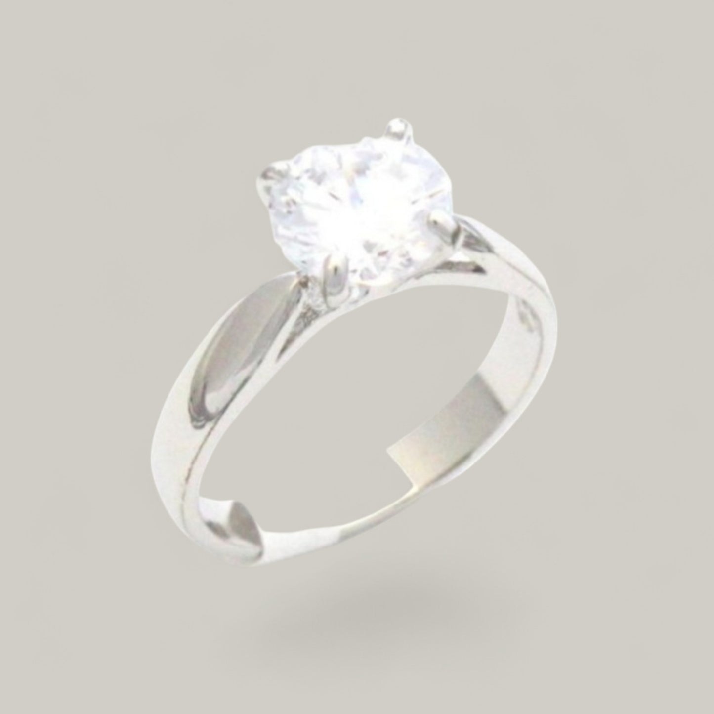Evershine - Classic Square Diamond Ring