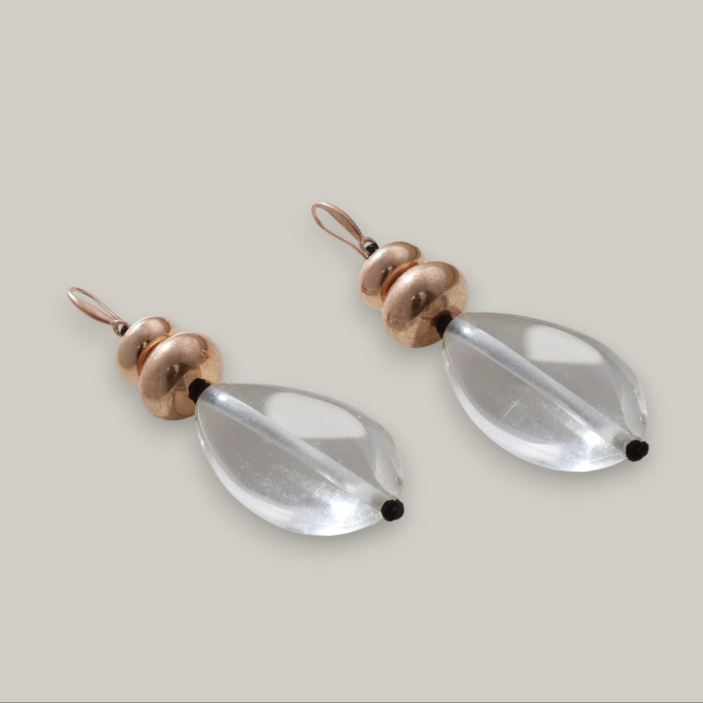 Merx - Clear Drop Earring