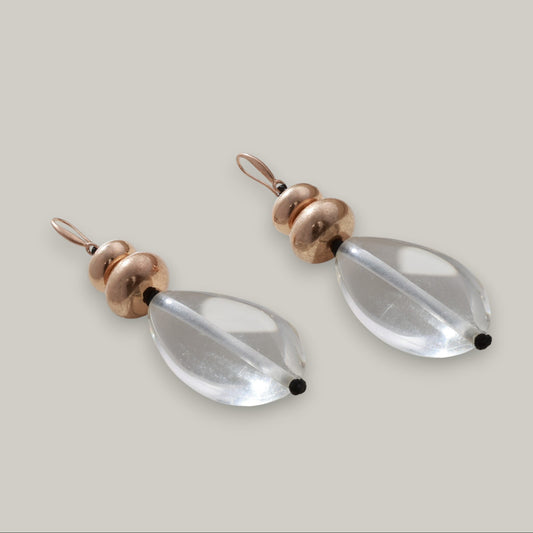 Merx - Clear Drop Earring