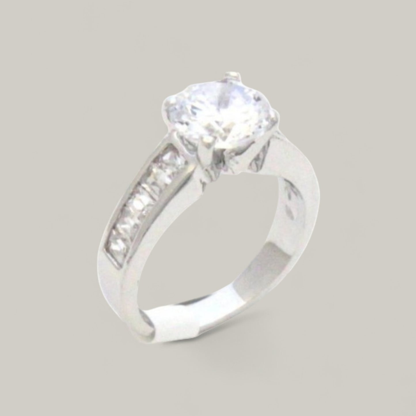 Evershine - Classic Sparkle Band Diamond Ring