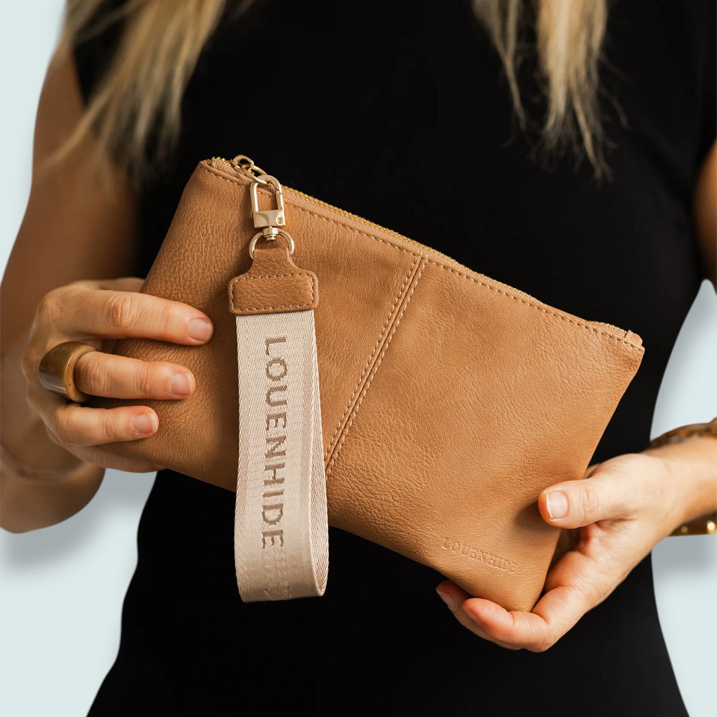Louenhide - Mimi Logo Wristlet