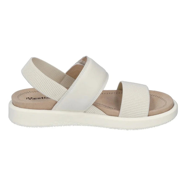 Westland - Open Toe Sandal With Velcro Strap