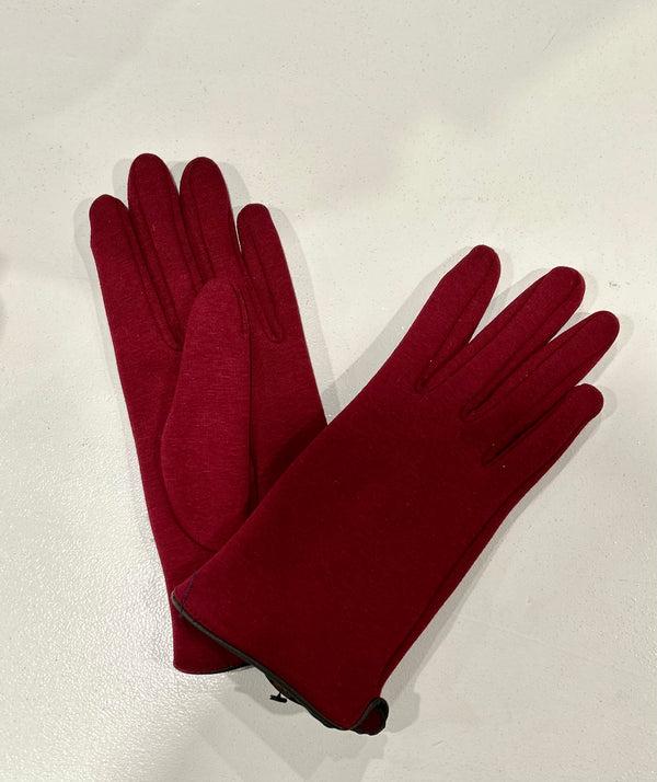 Marron - Plain Solid Colour Glove