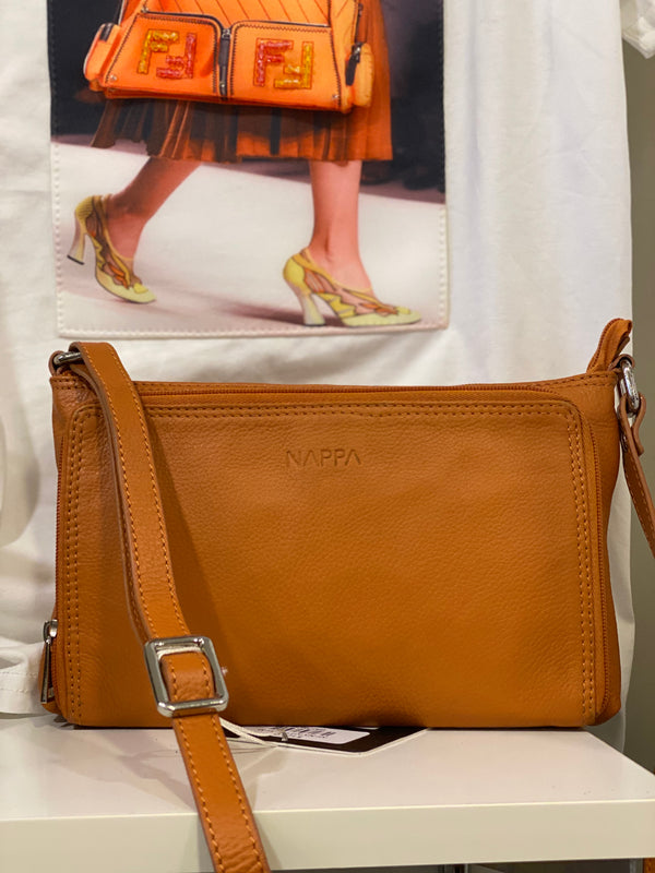 Nappa - Messenger Handbag/Wallet Combination - Style "Kitto"