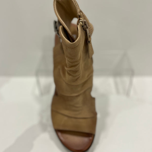 Miz Mooz - Cut Out Shoe Sandal With Zipper